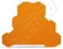 WAGO Bočnice 2002-3292 koncová bočnice a separátor 0,8 mm, oranžová
